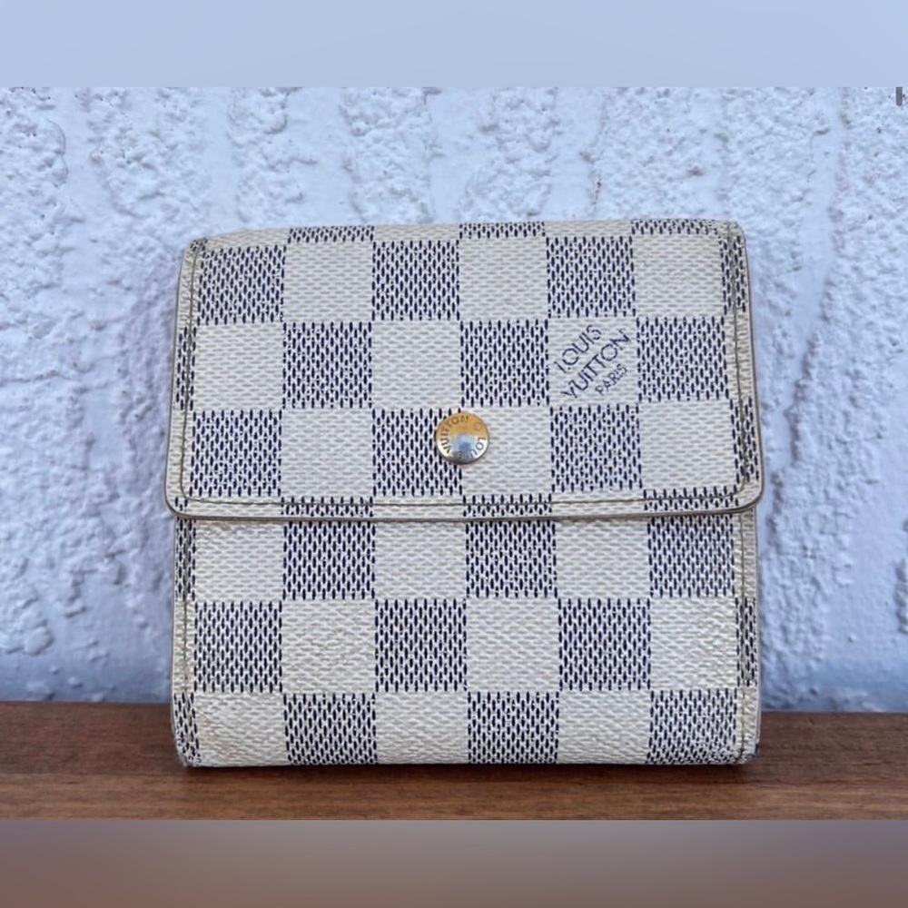 Louis Vuitton Damier Azur Tri-Fold Wallet